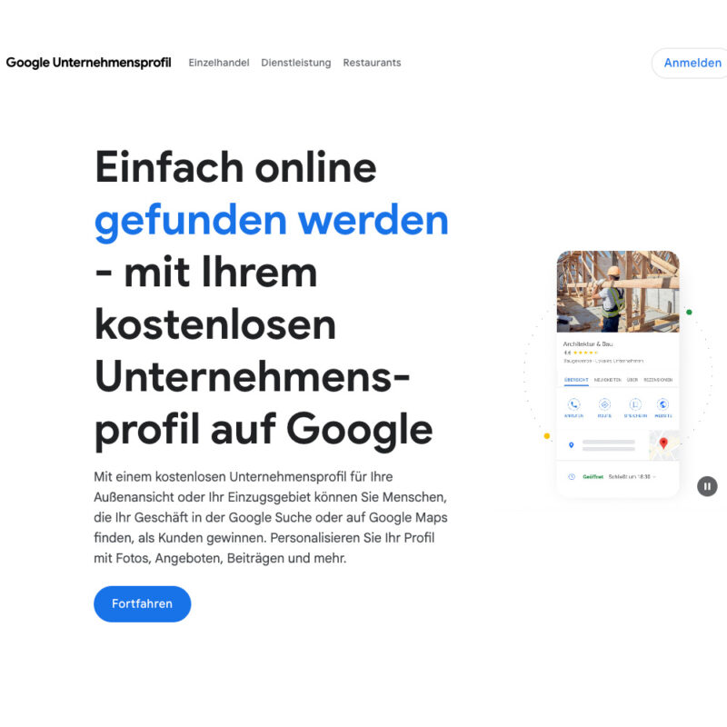 google business eintrag