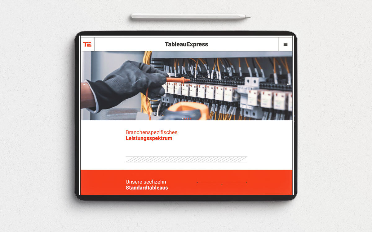 tableauexpress ipad